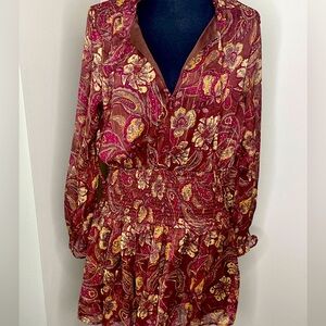 Fun, short print dress